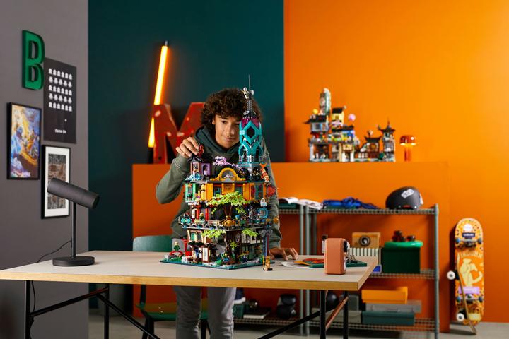 Produktbild LEGO Die Gärten von NINJAGO City (71741, LEGO Ninjago, LEGO Seltene Sets)