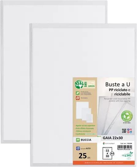 Produktbild Sei Rota Cf25 Buste Gaia 220x300 Pp Buccia (A4)