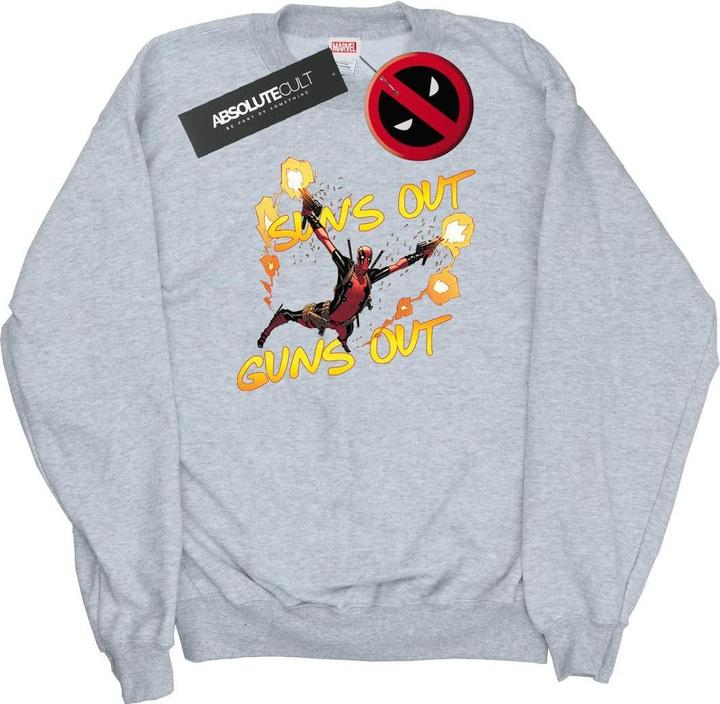 Deadpool Sun's Out Guns Out Sweatshirt
