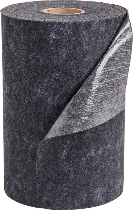 Actual product image Brady AD30300, ToughSorb absorption mat, self-adhesive, grey, 762 mm x 30.48 m, absorption capacity