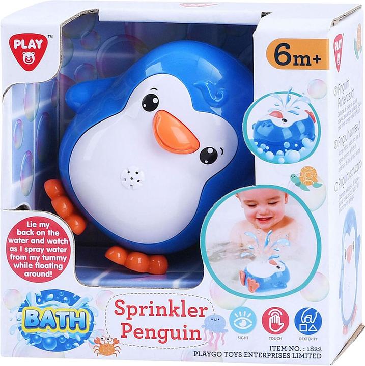Produktbild Play Badespielzeug mit spritzendem Pinguin