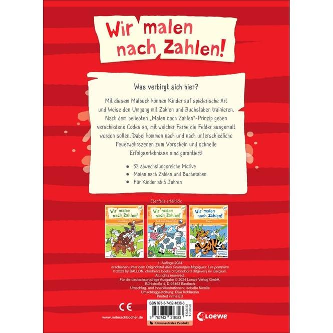 Produktbild Loewe Wir malen nach Zahlen! - Feuerwehr