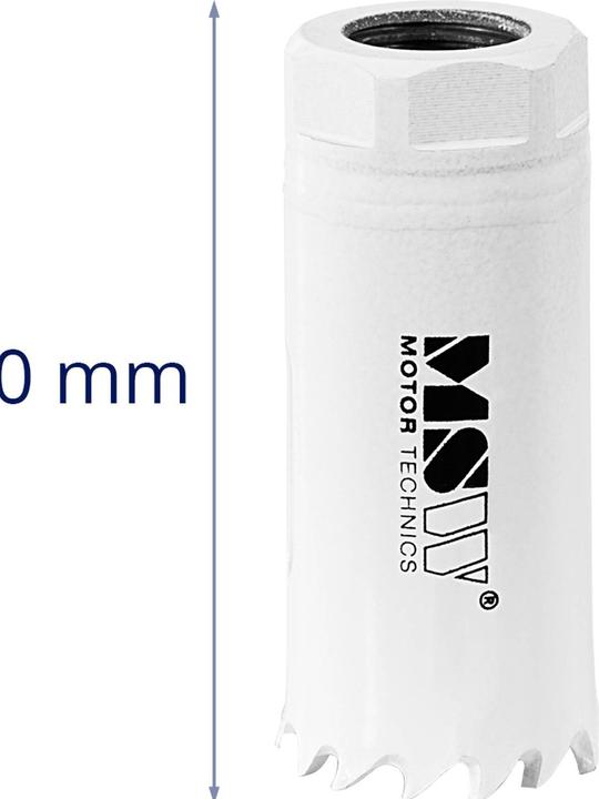 Actual product image MSW Bi-metal Hole Saw - Ø 22 mm (22 millimetres)