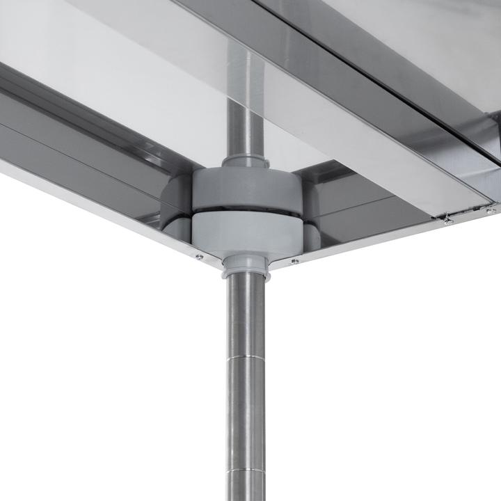 Produktbild Gastro Hero Edelstahl Regal ECOx (200 x 50 x 180 cm)