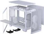 Actual product image Phanteks XT M3 PC-Gehäuse, Mini-Gehäuse, mATX, Tempered Glass - weiss (ATX)