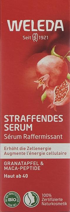 Produktbild Weleda Straffendes Serum Granatapfel & Maca-Peptide (30 ml)