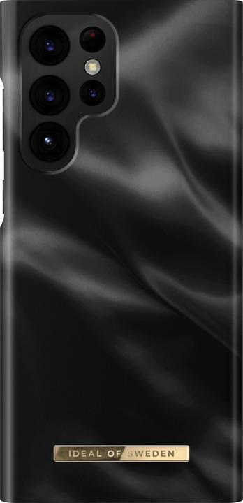 Produktbild iDeal Of Sweden Designer-Cover Black Satin (Samsung Galaxy S22 Ultra)