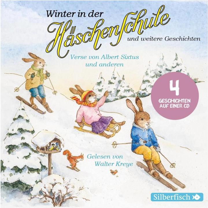 Actual product image Winter in the bunny school, music in the bunny school, Lampe's weekend, Schnuckihas and (Albert Sixtus, Herbert Wreath, Anne and Rudolf Mühlhaus, German)