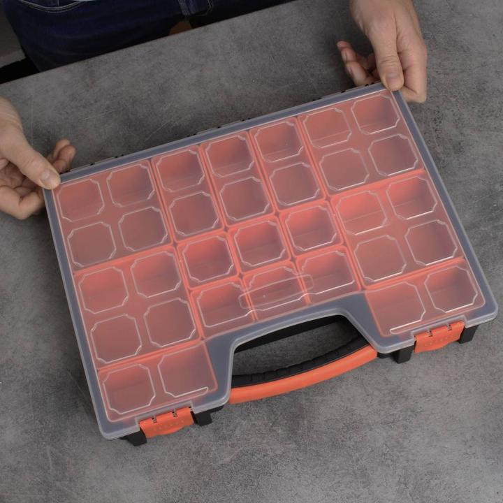 Actual product image Quadrios 23SA092 Assortment box (L x W x H) 37 x 27.2 x 6 cm Number of compartments: 1