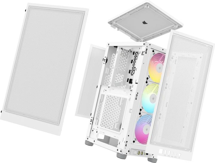 Image du produit Corsair iCUE 2000D RGB AIRFLOW Blanc (Mini-ITX)