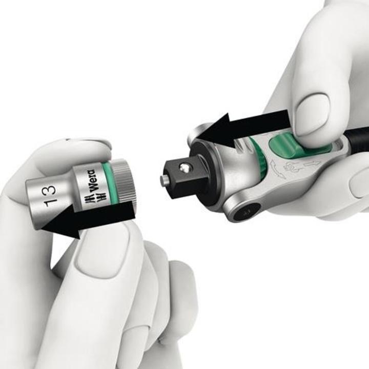 Actual product image Wera 8100 SA/SC 2 Zyklop Speed Ratchet Set (15 mm, 7 mm, 6 mm, 8 mm, 4 mm, 5 mm, 23 mm, 18 mm, 22 mm, 13 mm, 12 mm, 10 mm, 14 mm, 16 mm, 24 mm, 21 mm, 19 mm, 20 mm, 11 mm, 9 mm, 17 mm)