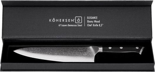 Image du produit Kohersen Nóż szefa kuchni Chef Elegance Ebony Wood 21 6cm (21 cm)