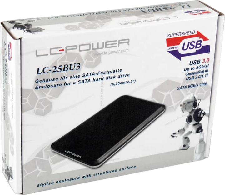 Immagine prodotto LC-Power Est. Custodia da 2,5" LC-25BU3 (2.5")