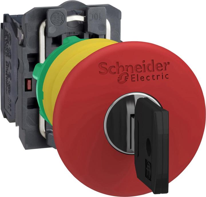 Schneider Electric Not-Halt-Schalter 40mm Schlüssel 1S 1Ö