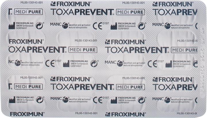 Nährwerte und Zutaten Froximun Toxaprevent Medi Pure (180 Stück, Kapseln, 142 g)