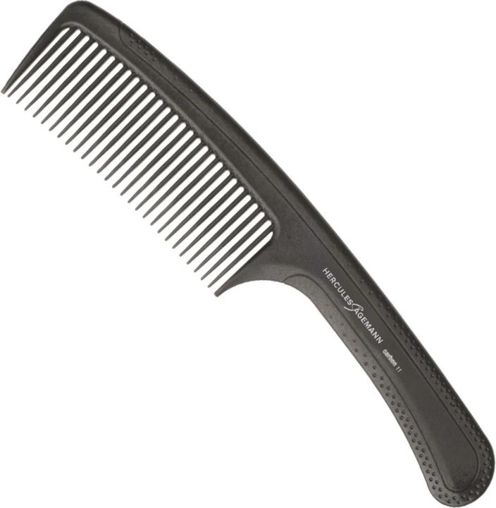 Actual product image Hercules Sägemann Carbon handle comb HS C11