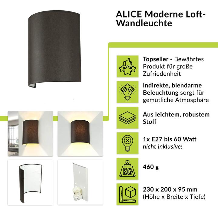 Immagine prodotto Licht-Erlebnisse Alice (E27)