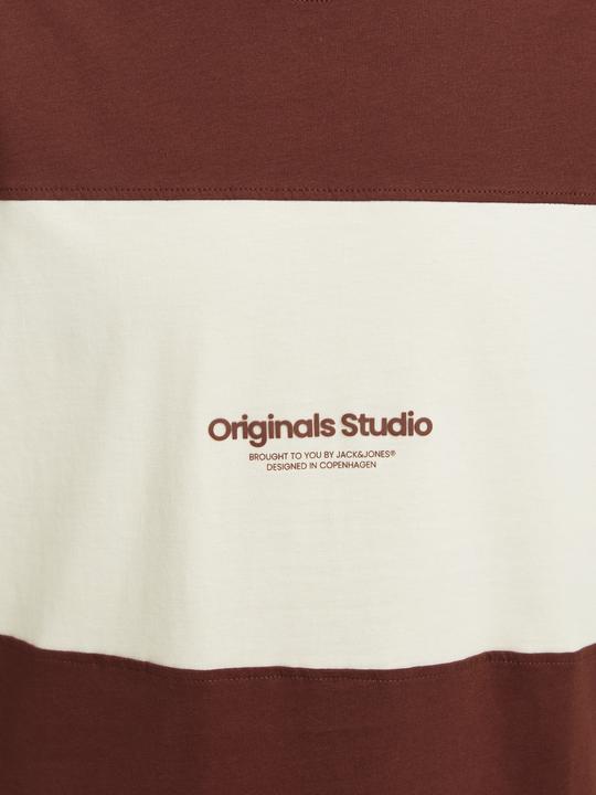 Produktbild Jack & Jones Jorvesterbro Block Tee Ss Crew Styd Aw24 (S)