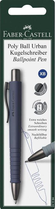 Actual product image Faber-Castell Poly Ball XB (Silver, Black, 1 x)