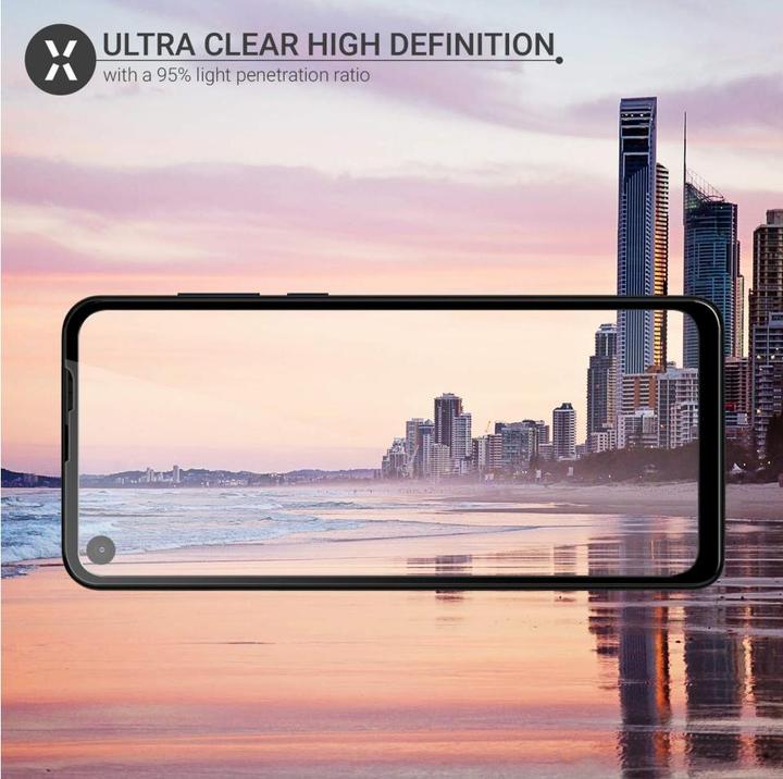 Image du produit Screenguard Motorola One Action Full Screen Protective Glass 2.5D 9H (1 pièce(s), Motorola One Action)