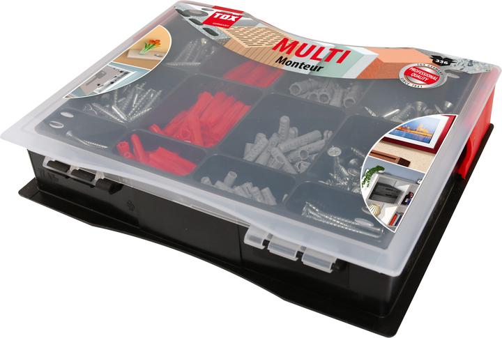 Tox Standard-Sortiment Monteur Multi (336 pcs.)