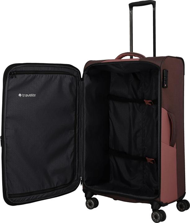 Produktbild Travelite Trolley + Koffer Viia 4w Trolley L (91 l, L (90 - 115l))