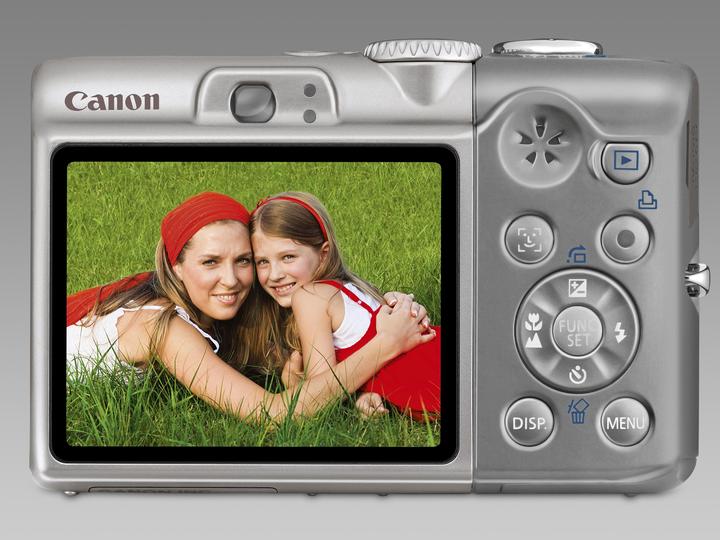 Produktbild Canon PowerShot A1100 IS, 12MPixel, 4x opt. Zoom, silber (1/2,3'')