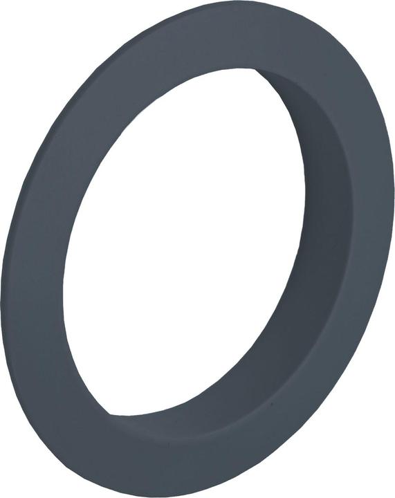Produktbild Junie Push-Lock Zylinderrosette rund, Kunststoff anthrazitgrau (10 Stk.)