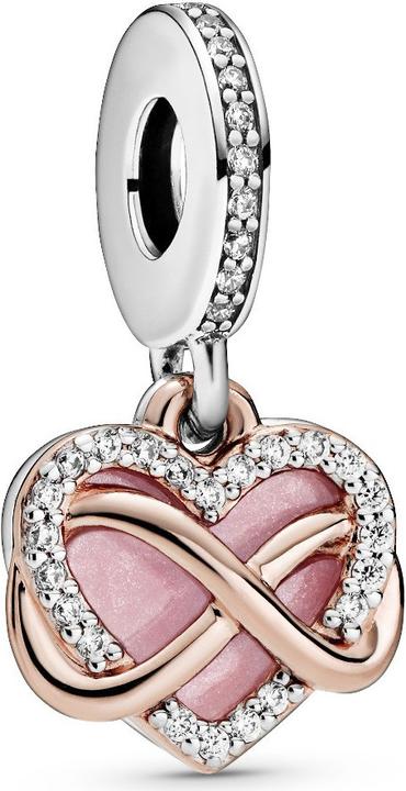 Immagine prodotto Pandora Ciondolo scintillante cuore infinito (Rosa Pandora, Argento 925)