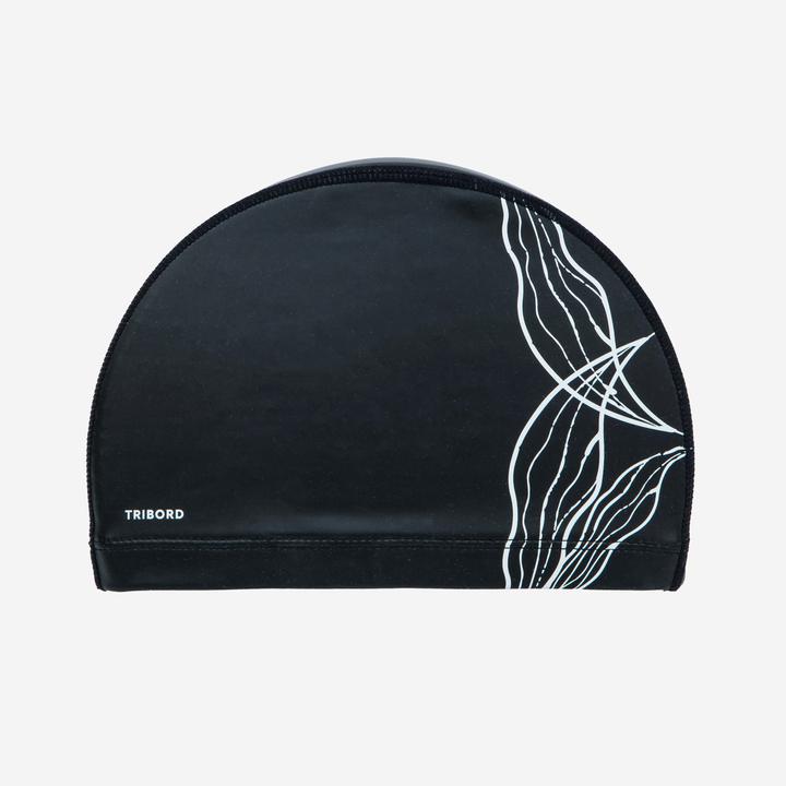 Image du produit Nabaiji Bonnet de bain en tissu enduit taille M - dufy noir