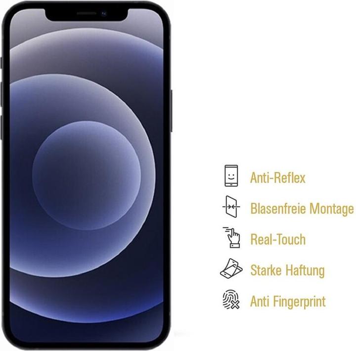 Produktbild Protectorking 6x Premium Displayschutzfolie Matt Entspiegelt (6 Stück, Apple iPhone 12 mini)