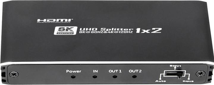 Produktbild myWall My Wall 8K HDMI® Splitter 1 in 2 out HDMI-Splitter
