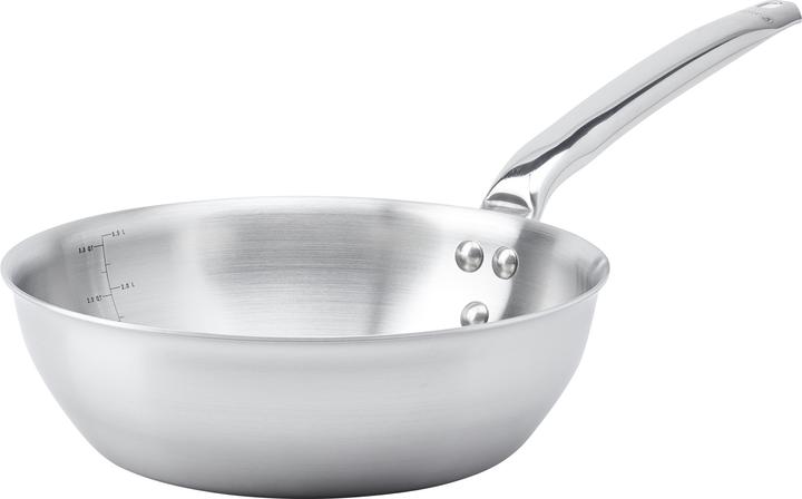 Actual product image de Buyer Alchimy (24 cm, Frying pan, Stainless steel)