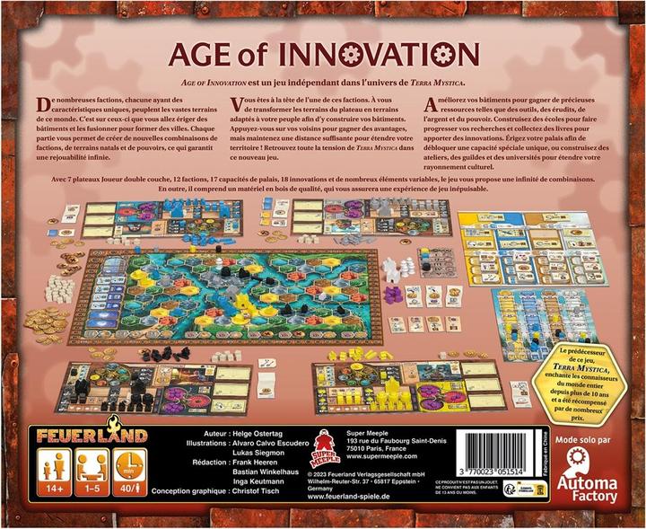 Actual product image Super Meeple Age of Innovation (f) (French)