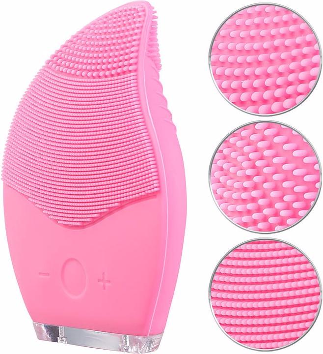 Immagine prodotto Sichler Pacchetto di 2 spazzole elettriche per la pulizia del viso in silicone a 3 zone
