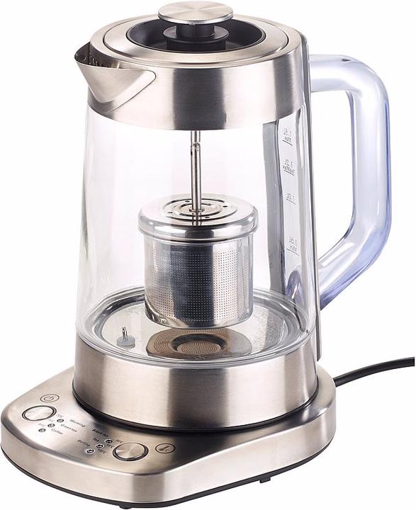 Produktbild Rosenstein & Söhne 2in1-Wasserkocher & Teebereiter mit Senk-Sieb (1.50 l)