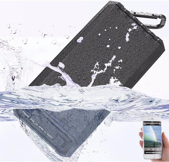 Produktbild Auvisio Outdoor-Lautsprecher mit Bluetooth (12 h, Akkubetrieb)