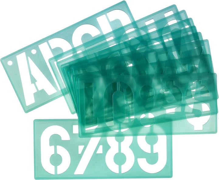 Produktbild Linex Schriftschablone 100mm (12 cm)