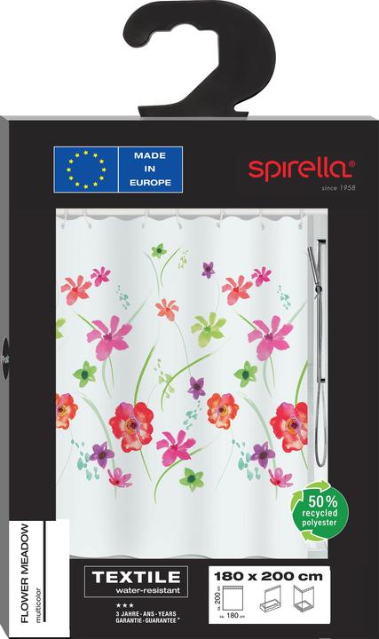 Produktbild spirella Flower (180 x 200 cm)