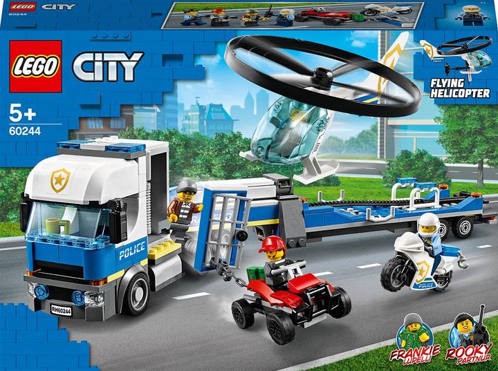 LEGO Polizeihubschrauber-Transport (60244, LEGO City)