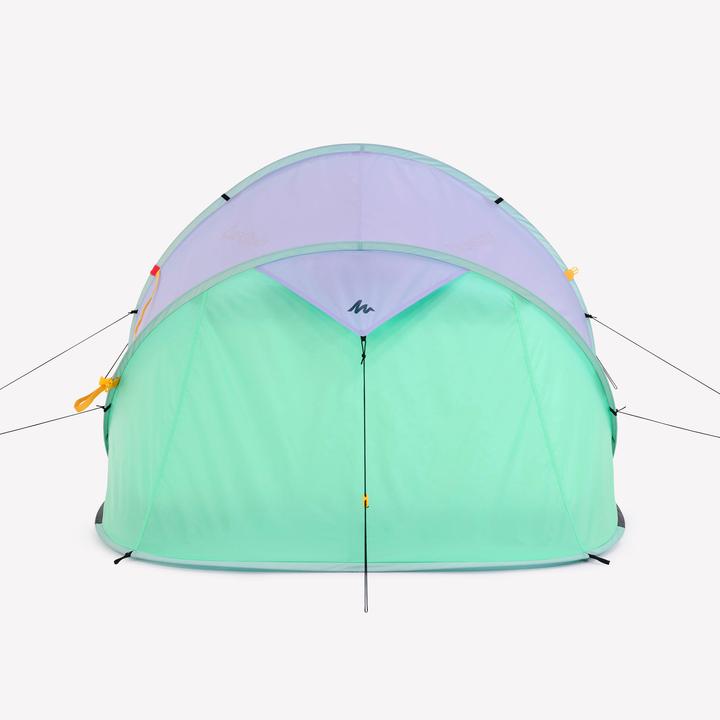 Produktbild Quechua Faltzelt - 2 Seconds für 2 Personen Limited Edition 20 Jahre Summer blau (Wurfzelt, 2.90 kg, 2 Personen)