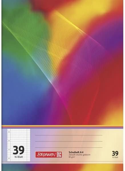 Actual product image Exercise book A4 16 sheets roughened 39 16 sheets (A4)