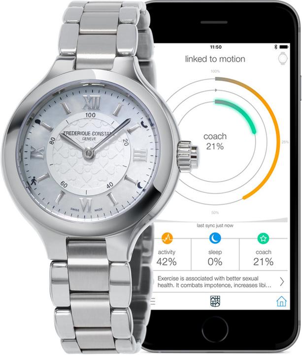 Actual product image Frederique Constant Horological Smartwatch Delight Notify