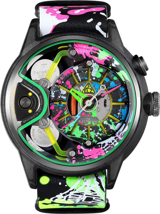 Image du produit The Electricianz Néon Z (Montre analogique, 45 mm)
