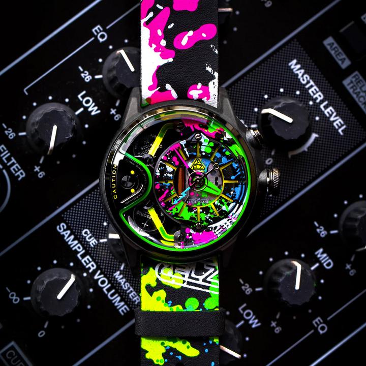 Image du produit The Electricianz Néon Z (Montre analogique, 45 mm)