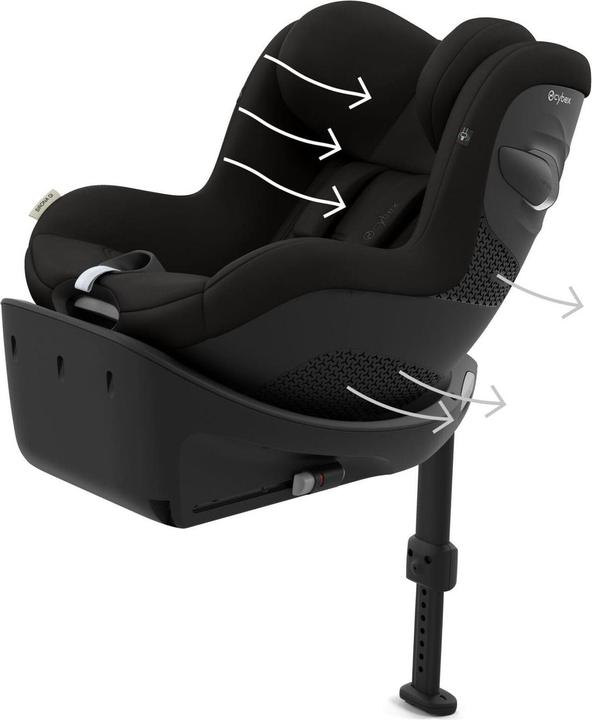 Produktbild Cybex SIRONA Gi I-SIZE Magic Black | black (Reboarder, ECE R129/i-Size Norm)