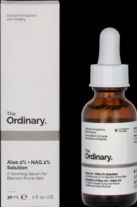 Actual product image The Ordinary Aloe 2% + NAG 2% Solution (30 ml)