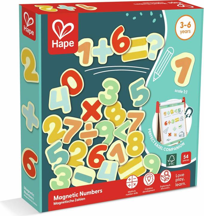 Image du produit Hape Chiffres magnétiques (54 x)