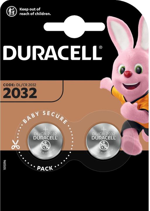 Produktbild Duracell Lithium Knopfzellen (2 Stk., CR2032, 230 mAh)