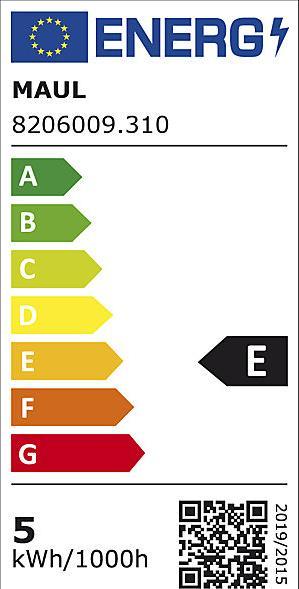 Energie-Label Maul Designleuchte LED solaris (460 lm)